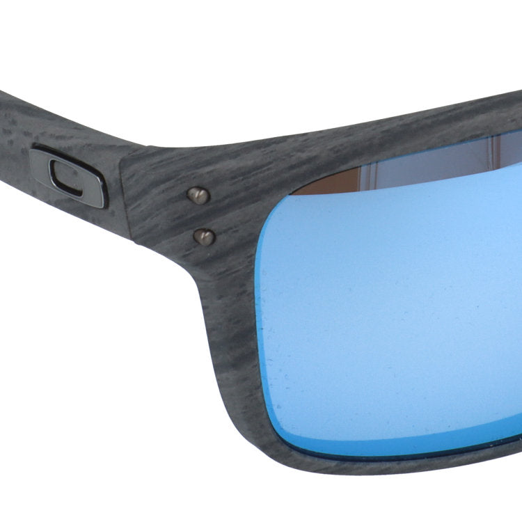 オークリー サングラス ホルブルック XL 偏光 プリズム ミラーレンズ レギュラーフィット OAKLEY HOLBROOK XL OO9417-19 59サイズ Woodgrain Collection ウッドグレインコレクション スクエア型 ポラライズド ユニセックス メンズ レディース ハイブリッジ