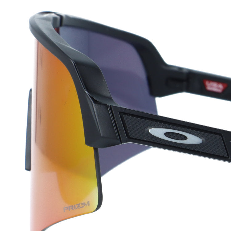 オークリー サングラス スートロライトスウィープ プリズム ミラーレンズ アジアンフィット OAKLEY SUTRO LITE SWEEP OO9465-0139 139サイズ スポーツ型 交換用ノーズパッド付き ランニング 野球 テニス 一眼レンズ ユニセックス メンズ レディース