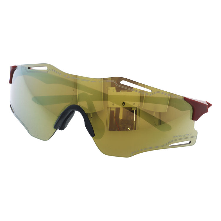 オークリー サングラス サイバーゼロ プリズム ミラーレンズ アジアンフィット OAKLEY CYBR ZERO OO9512D-0339 139サイズ スポーツ型 ユニセックス メンズ レディース ローブリッジフィット