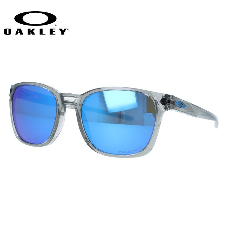 オークリー サングラス オジェクター 偏光サングラス プリズム ミラーレンズ レギュラーフィット OAKLEY OJECTOR OO9018-14 55サイズ ウェリントン型 PRIZM 乱反射をカットしクリアな視界へ ポラライズド ハイブリッジフィット ユニセックス メンズ レディース