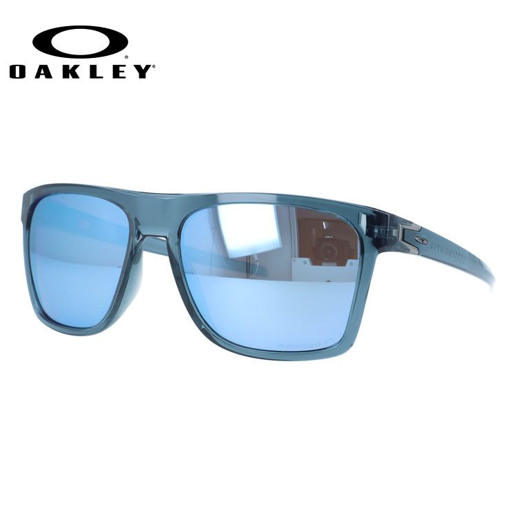 オークリー サングラス レフィングウェル 偏光サングラス プリズム ミラーレンズ レギュラーフィット OAKLEY LEFFINGWELL OO9100-05 57サイズ ウェリントン型 PRIZM 乱反射をカットしクリアな視界へ ハイブリッジフィット ユニセックス メンズ レディース