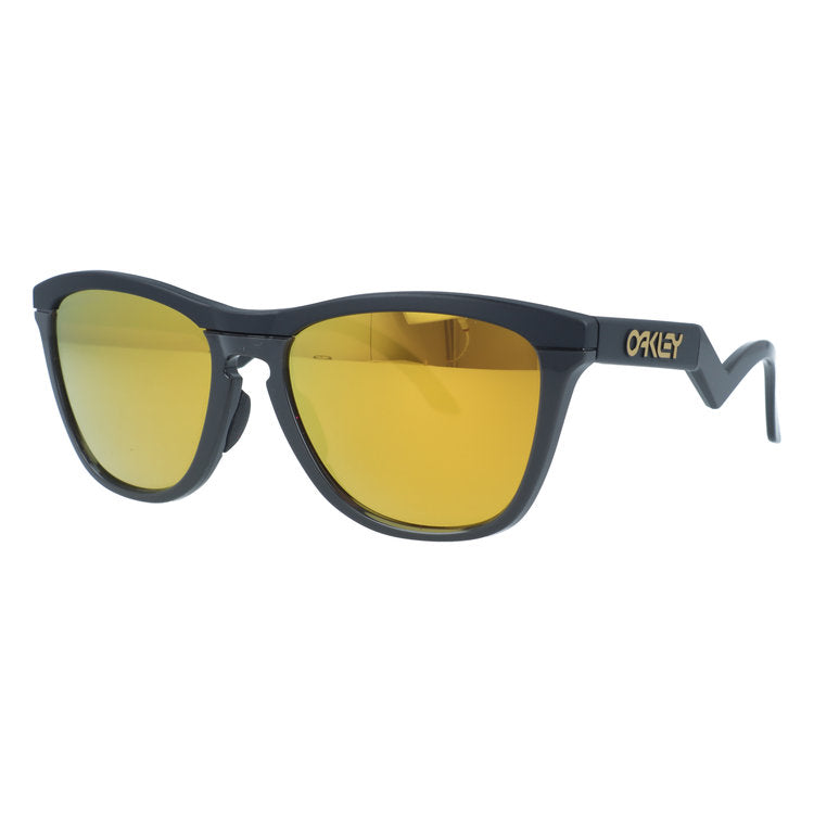 オークリー サングラス フロッグスキン ハイブリット 偏光サングラス プリズム ミラーレンズ レギュラーフィット OAKLEY FROGSKINS HYBRID OO9289-06 55サイズ ウェリントン型 PRIZM 交換用ノーズパッド付 ユニセックス メンズ レディース
