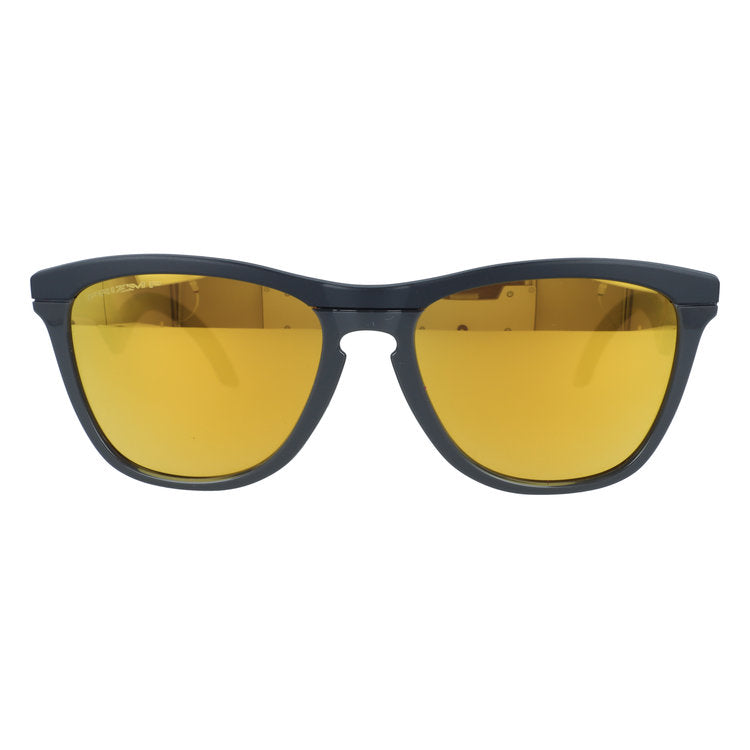 オークリー サングラス フロッグスキン ハイブリット 偏光サングラス プリズム ミラーレンズ レギュラーフィット OAKLEY FROGSKINS HYBRID OO9289-06 55サイズ ウェリントン型 PRIZM 交換用ノーズパッド付 ユニセックス メンズ レディース