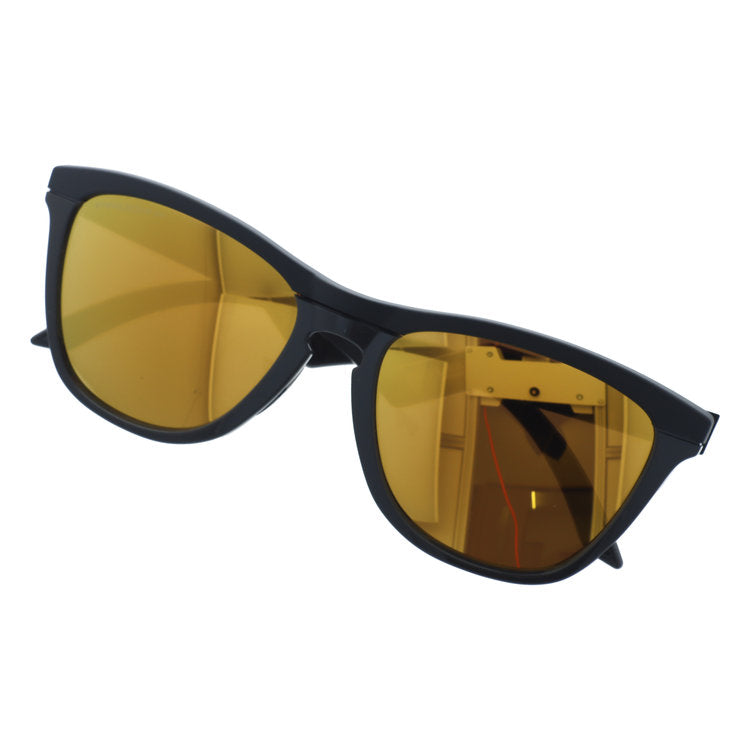 オークリー サングラス フロッグスキン ハイブリット 偏光サングラス プリズム ミラーレンズ レギュラーフィット OAKLEY FROGSKINS HYBRID OO9289-06 55サイズ ウェリントン型 PRIZM 交換用ノーズパッド付 ユニセックス メンズ レディース