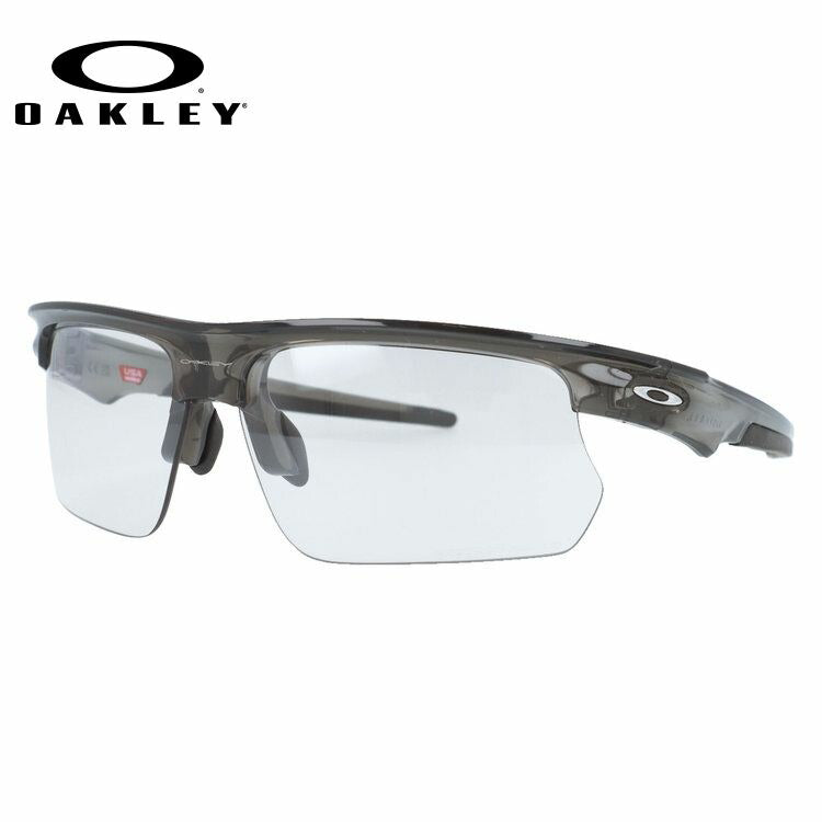 オークリー サングラス バイスフィエラ 調光サングラス レギュラーフィット OAKLEY BISPHAERA OO9400-11 68サイズ スポーツ型 交換用パーツ 交換用ノーズパッド付 紫外線で色が変わる フォトクロミック ハイリッジフィット ユニセックス メンズ レディース