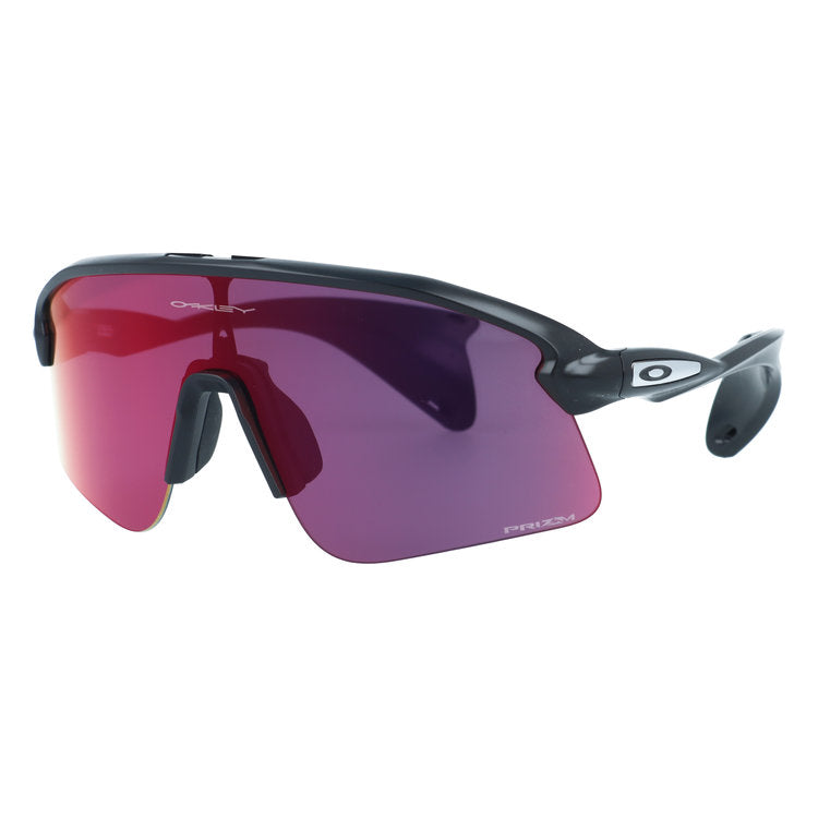 オークリー サングラス スタントデビル プリズム ミラーレンズ ハイブリッジフィット（レギュラーフィット） OAKLEY STUNT DEVIL OO9517-0239 139サイズ レクタングル型 ハイパーグリップ バランスドウエイト 交換用ノーズパッド付 メンズ レディース