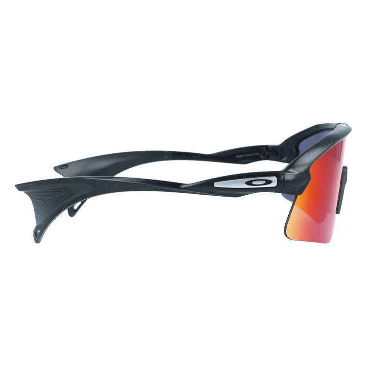 オークリー サングラス スタントデビル プリズム ミラーレンズ ハイブリッジフィット（レギュラーフィット） OAKLEY STUNT DEVIL OO9517-0239 139サイズ レクタングル型 ハイパーグリップ バランスドウエイト 交換用ノーズパッド付 メンズ レディース