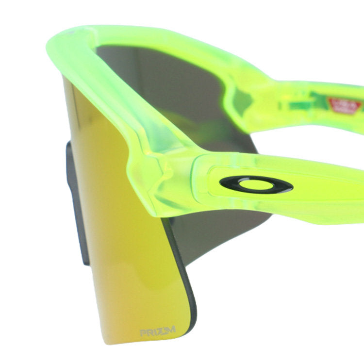 オークリー サングラス スタントデビル プリズム ミラーレンズ ハイブリッジフィット（レギュラーフィット） OAKLEY STUNT DEVIL OO9517-0339 139サイズ レクタングル型 ハイパーグリップ バランスドウエイト 交換用ノーズパッド付 メンズ レディース