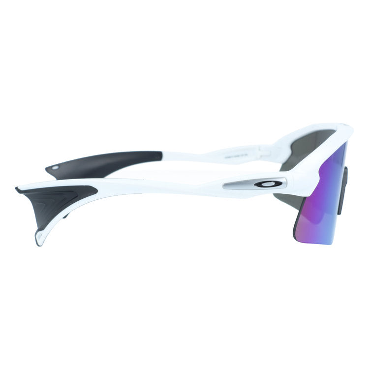 オークリー サングラス スタントデビル プリズム ミラーレンズ ハイブリッジフィット（レギュラーフィット） OAKLEY STUNT DEVIL OO9517-0439 139サイズ レクタングル型 ハイパーグリップ バランスドウエイト 交換用ノーズパッド付 メンズ レディース