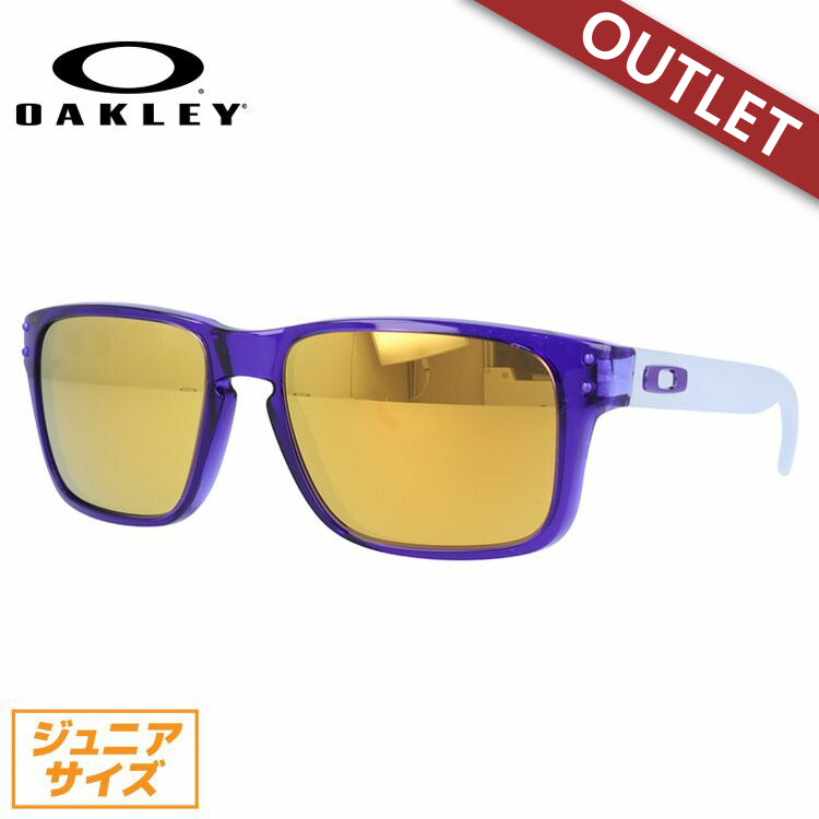 【訳あり】【子供用サングラス】オークリー サングラス OAKLEY ホルブルック XS レギュラーフィット HOLBROOK XS OJ9007-0653 53サイズ ミラーレンズ スクエア型 子供 ユース 男の子 女の子 UVカット 釣り ゴルフ ドライブ 運転 オークレー