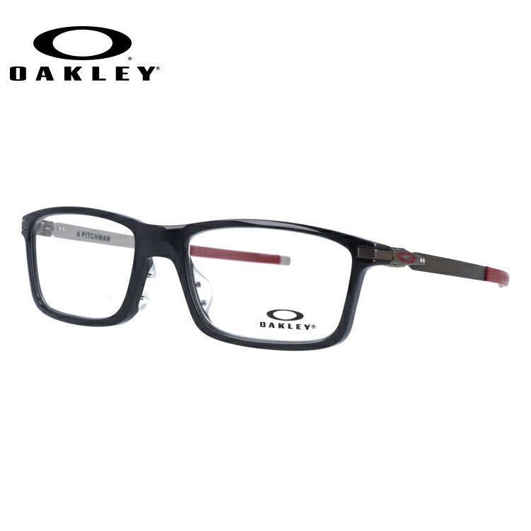 オークリー 眼鏡 フレーム OAKLEY メガネ PITCHMAN ピッチマン OX8096-0555 55 アジアンフィット スクエア型 スポーツ メンズ レディース 度付き 度なし 伊達 ダテ めがね 老眼鏡 サングラス ラッピング無料