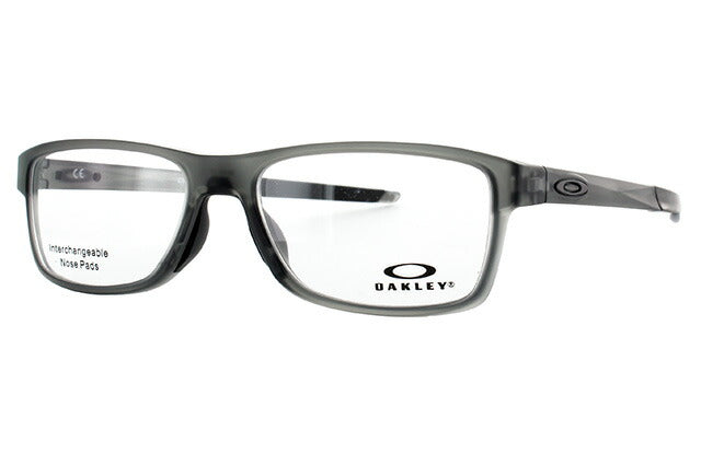 オークリー 眼鏡 フレーム OAKLEY メガネ CHAMFER MNP シャンファーMNP OX8089-0356 56 TrueBridge（4種ノーズパッド付） スクエア型 スポーツ メンズ レディース 度付き 度なし 伊達 ダテ めがね 老眼鏡 サングラス ラッピング無料