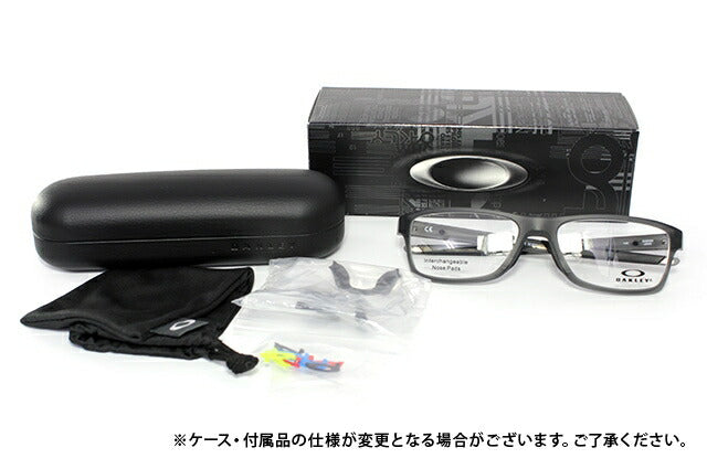 オークリー 眼鏡 フレーム OAKLEY メガネ CHAMFER MNP シャンファーMNP OX8089-0356 56 TrueBridge（4種ノーズパッド付） スクエア型 スポーツ メンズ レディース 度付き 度なし 伊達 ダテ めがね 老眼鏡 サングラス ラッピング無料