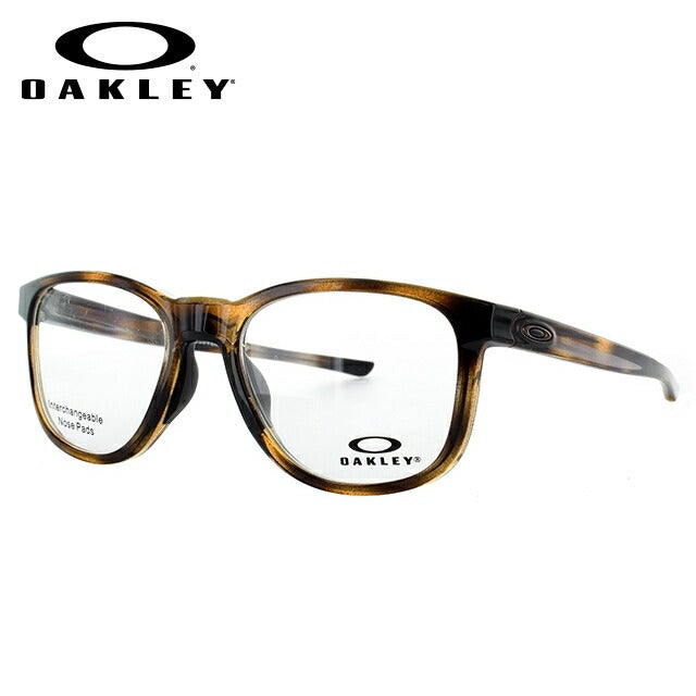 オークリー 眼鏡 フレーム OAKLEY メガネ CLOVERLEAF MNP クローバーリーフMNP OX8102-0452 52 TrueBridge（4種ノーズパッド付） ウェリントン型 スポーツ メンズ レディース 度付き 度なし 伊達 ダテ めがね 老眼鏡 サングラス ラッピング無料
