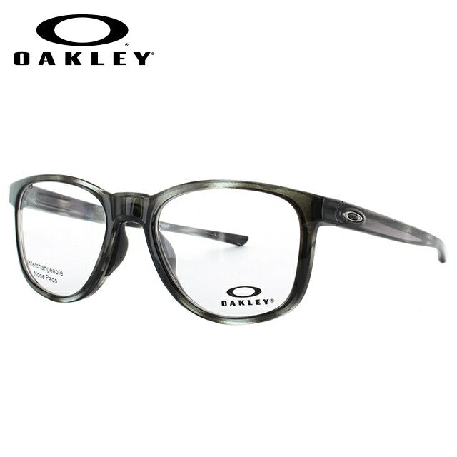 オークリー 眼鏡 フレーム OAKLEY メガネ CLOVERLEAF MNP クローバーリーフMNP OX8102-0552 52 TrueBridge（4種ノーズパッド付） ウェリントン型 スポーツ メンズ レディース 度付き 度なし 伊達 ダテ めがね 老眼鏡 サングラス ラッピング無料