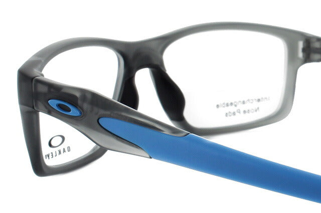 オークリー 眼鏡 フレーム OAKLEY メガネ CROSSLINK MNP クロスリンクMNP OX8090-0255 55 TrueBridge（4種ノーズパッド付） スクエア型 スポーツ メンズ レディース 度付き 度なし 伊達 ダテ めがね 老眼鏡 サングラス ラッピング無料