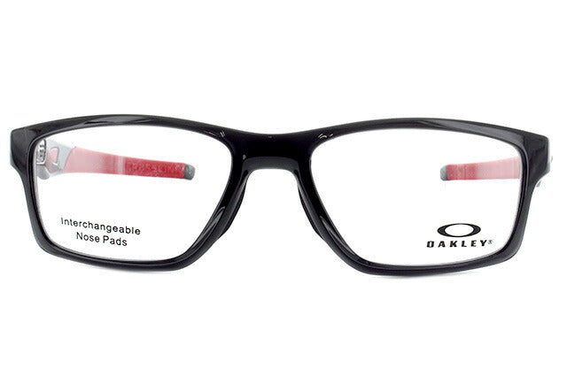 オークリー 眼鏡 フレーム OAKLEY メガネ CROSSLINK MNP クロスリンクMNP OX8090-0355 55 TrueBridge（4種ノーズパッド付） スクエア型 スポーツ メンズ レディース 度付き 度なし 伊達 ダテ めがね 老眼鏡 サングラス ラッピング無料