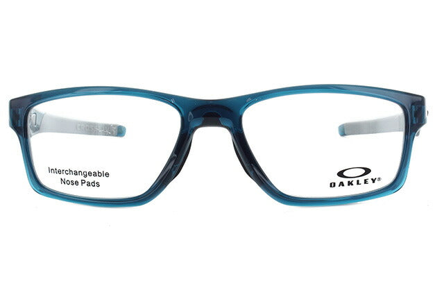 オークリー 眼鏡 フレーム OAKLEY メガネ CROSSLINK MNP クロスリンクMNP OX8090-0555 55 TrueBridge（4種ノーズパッド付） スクエア型 スポーツ メンズ レディース 度付き 度なし 伊達 ダテ めがね 老眼鏡 サングラス ラッピング無料