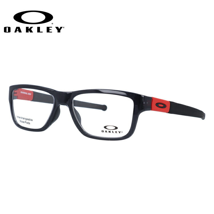 オークリー 眼鏡 フレーム OAKLEY メガネ MARSHAL MNP マーシャルMNP OX8091-0355 55 TrueBridge（4種ノーズパッド付） スクエア型 スポーツ メンズ レディース 度付き 度なし 伊達 ダテ めがね 老眼鏡 サングラス ラッピング無料