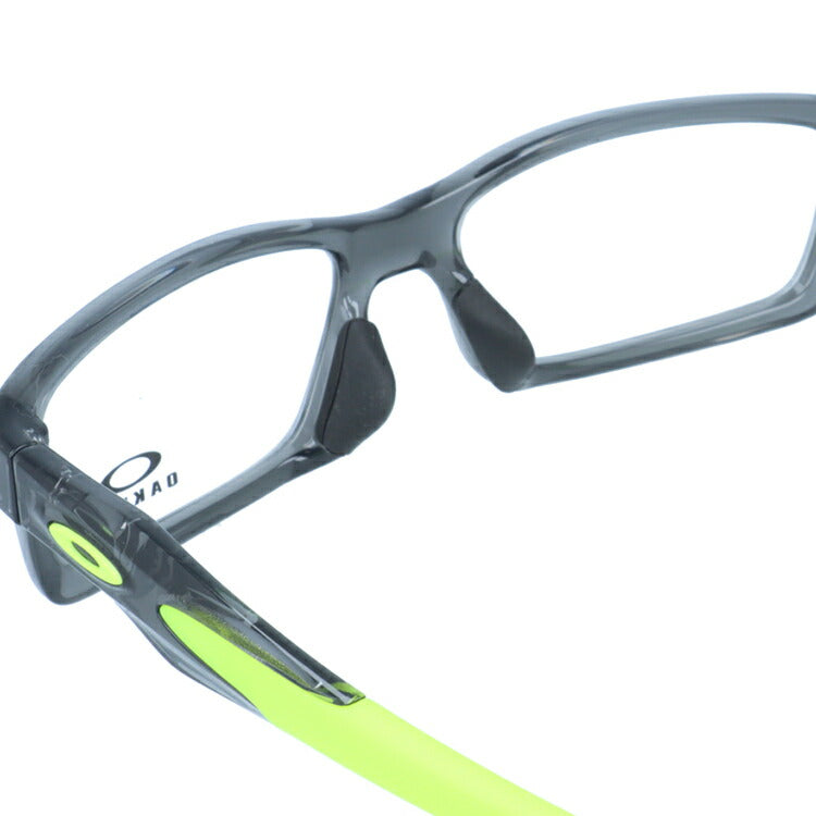 オークリー × スワンズ メガネフレーム メガネバンド セット OAKLEY SWANS 眼鏡 CROSSLINK クロスリンク OX8118-0256 56 アジアンフィット スクエア型 スポーツ メンズ レディース 度付き 度なし 伊達 ダテ めがね 老眼鏡