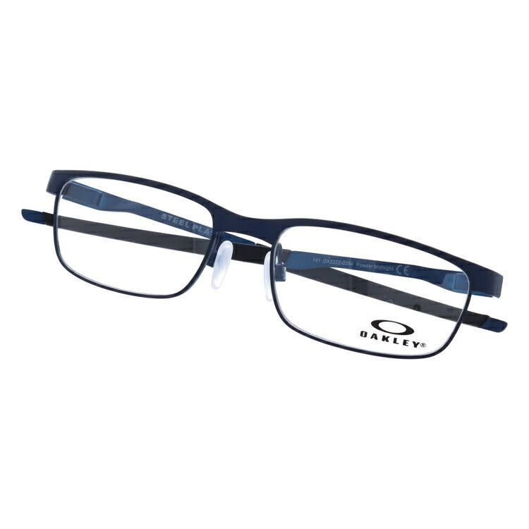 【訳あり】オークリー 眼鏡 フレーム OAKLEY メガネ STEEL PLATE スチールプレート OX3222-0354 54 レギュラーフィット（調整可能ノーズパッド） スクエア型 メンズ レディース 度付き 度なし 伊達 ダテ めがね 老眼鏡 サングラス ラッピング無料
