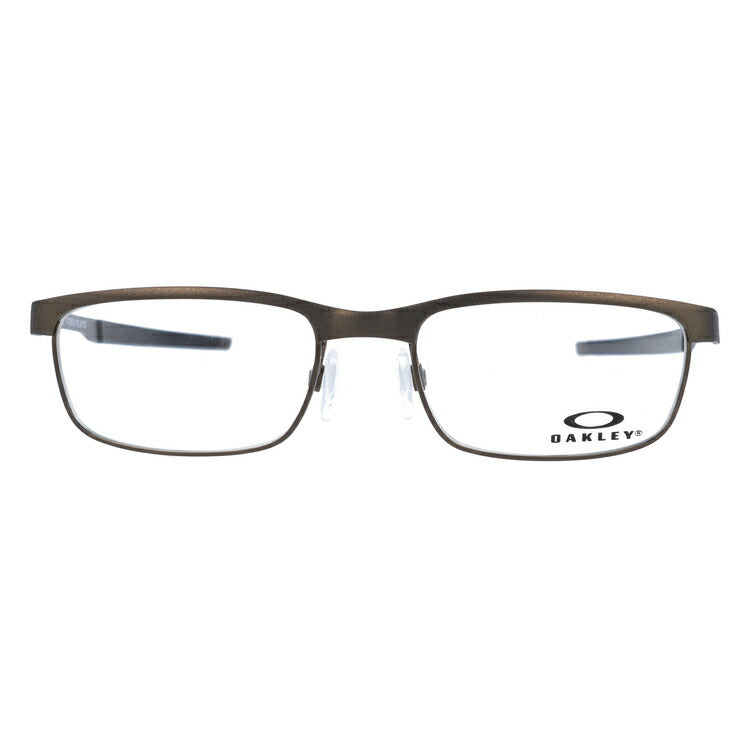 オークリー 眼鏡 フレーム OAKLEY メガネ STEEL PLATE スチールプレート OX3222-0452 52 レギュラーフィット（調整可能ノーズパッド） スクエア型 メンズ レディース 度付き 度なし 伊達 ダテ めがね 老眼鏡 サングラス ラッピング無料
