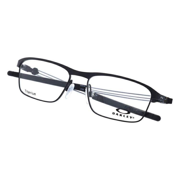 オークリー 眼鏡 フレーム OAKLEY メガネ TRUSS ROD トラスロッド OX5124-0153 53 レギュラーフィット（調整可能ノーズパッド） スクエア型 メンズ レディース 度付き 度なし 伊達 ダテ めがね 老眼鏡 サングラス ラッピング無料
