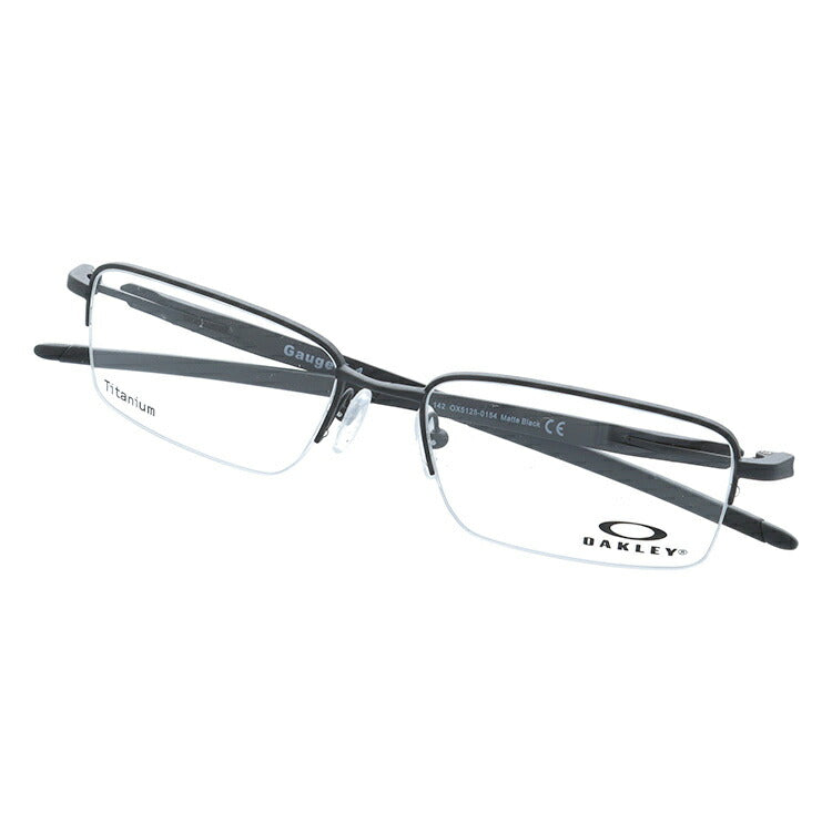 オークリー 眼鏡 フレーム OAKLEY メガネ GAUGE 5.1 ゲージ5.1 OX5125-0154 54 レギュラーフィット（調整可能ノーズパッド） スクエア型 メンズ レディース 度付き 度なし 伊達 ダテ めがね 老眼鏡 サングラス ラッピング無料