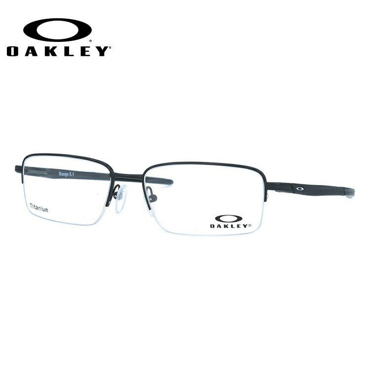 オークリー 眼鏡 フレーム OAKLEY メガネ GAUGE 5.1 ゲージ5.1 OX5125-0154 54 レギュラーフィット（調整可能ノーズパッド） スクエア型 メンズ レディース 度付き 度なし 伊達 ダテ めがね 老眼鏡 サングラス ラッピング無料