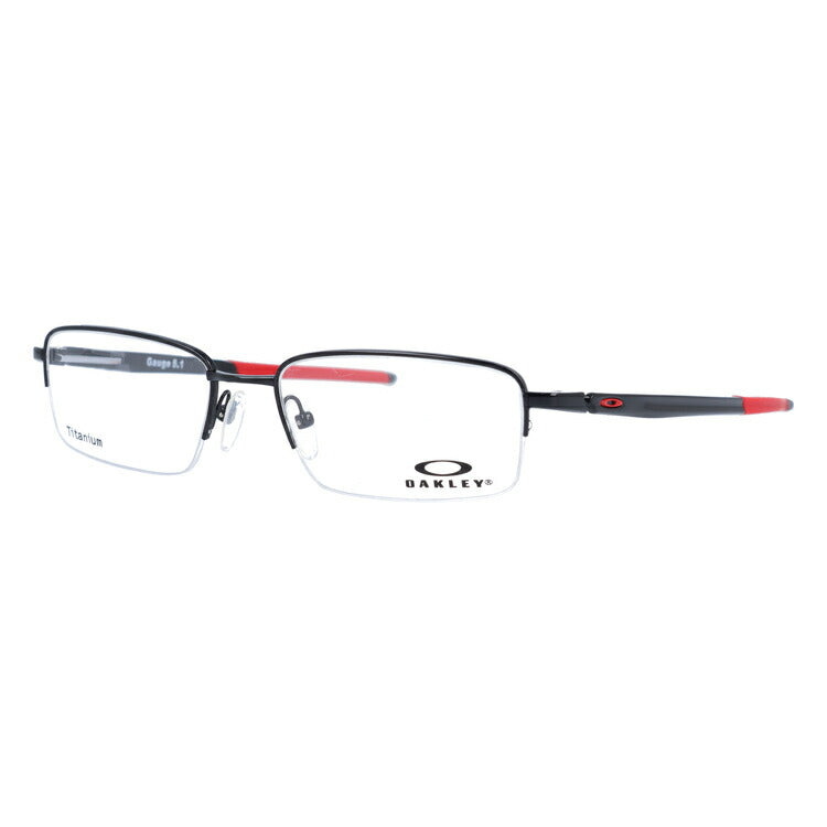 オークリー 眼鏡 フレーム OAKLEY メガネ GAUGE 5.1 ゲージ5.1 OX5125-0452 52 レギュラーフィット（調整可能ノーズパッド） スクエア型 メンズ レディース 度付き 度なし 伊達 ダテ めがね 老眼鏡 サングラス ラッピング無料