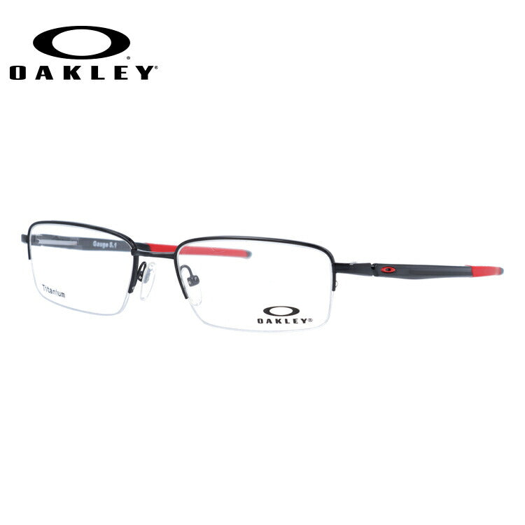 オークリー 眼鏡 フレーム OAKLEY メガネ GAUGE 5.1 ゲージ5.1 OX5125-0452 52 レギュラーフィット（調整可能ノーズパッド） スクエア型 メンズ レディース 度付き 度なし 伊達 ダテ めがね 老眼鏡 サングラス ラッピング無料