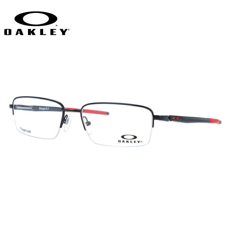 【訳あり・店頭展示品/外箱なし】オークリー 眼鏡 フレーム OAKLEY メガネ GAUGE 5.1 ゲージ5.1 OX5125-0454 54 レギュラーフィット（調整可能ノーズパッド） スクエア型 メンズ レディース 度付き 度なし 伊達 ダテ めがね 老眼鏡 サングラス ラッピング無料