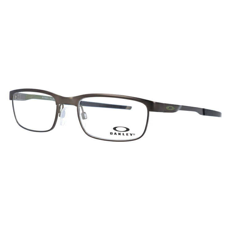 オークリー 眼鏡 フレーム OAKLEY メガネ STEEL PLATE スチールプレート OX3222-0552 52 レギュラーフィット（調整可能ノーズパッド） スクエア型 メンズ レディース 度付き 度なし 伊達 ダテ めがね 老眼鏡 サングラス ラッピング無料