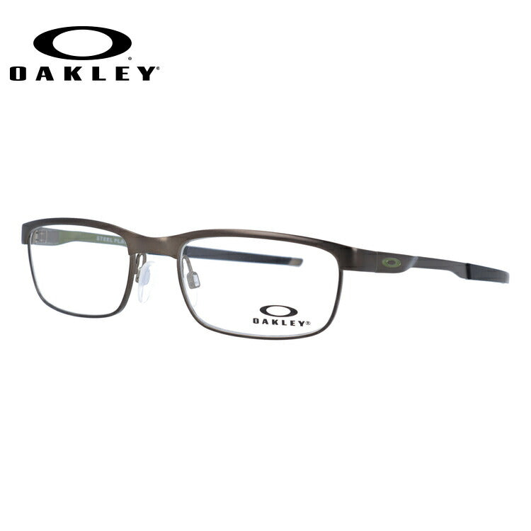 オークリー 眼鏡 フレーム OAKLEY メガネ STEEL PLATE スチールプレート OX3222-0552 52 レギュラーフィット（調整可能ノーズパッド） スクエア型 メンズ レディース 度付き 度なし 伊達 ダテ めがね 老眼鏡 サングラス ラッピング無料