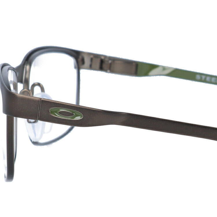 オークリー 眼鏡 フレーム OAKLEY メガネ STEEL PLATE スチールプレート OX3222-0554 54 レギュラーフィット（調整可能ノーズパッド） スクエア型 メンズ レディース 度付き 度なし 伊達 ダテ めがね 老眼鏡 サングラス ラッピング無料