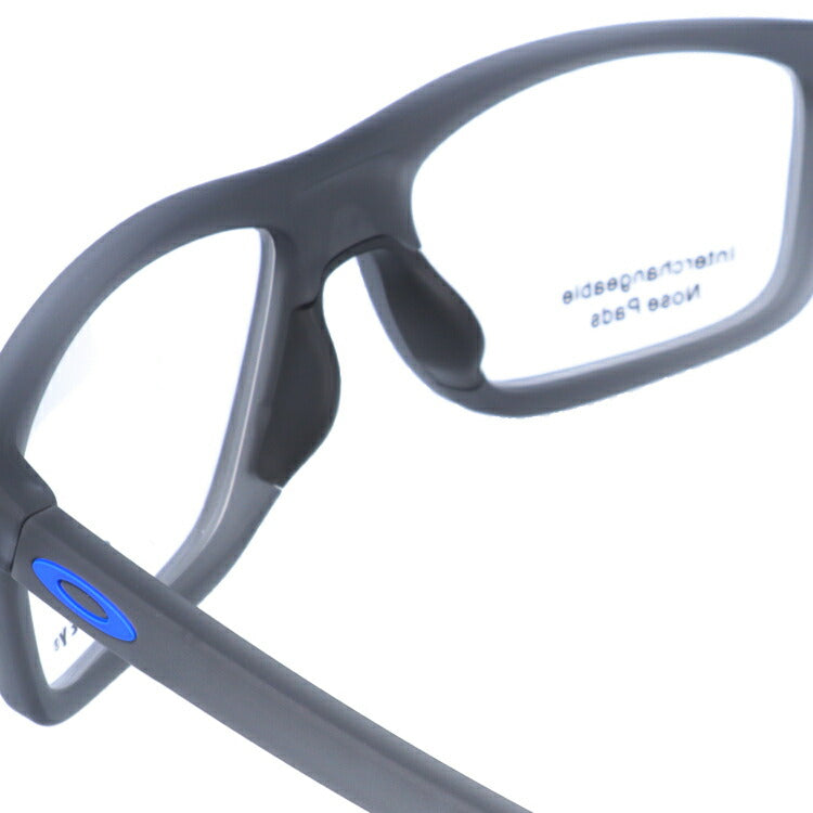 オークリー 眼鏡 フレーム OAKLEY メガネ POMMEL ポメル OX8127-0255 55 TrueBridge（4種ノーズパッド付） ウェリントン型 スポーツ メンズ レディース 度付き 度なし 伊達 ダテ めがね 老眼鏡 サングラス ラッピング無料