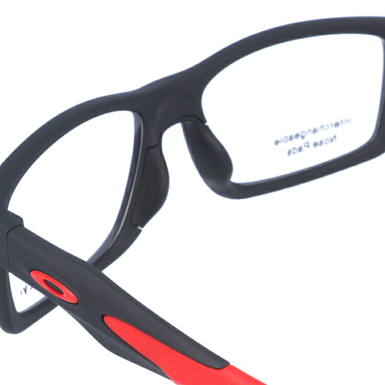 オークリー 眼鏡 フレーム OAKLEY メガネ CROSSLINK MNP クロスリンクMNP OX8141-0156 56 TrueBridge（4種ノーズパッド付） スクエア型 スポーツ メンズ レディース 度付き 度なし 伊達 ダテ めがね 老眼鏡 サングラス ラッピング無料