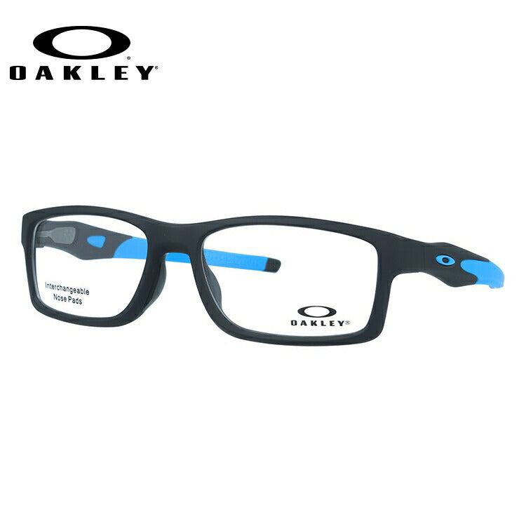 オークリー 眼鏡 フレーム OAKLEY メガネ CROSSLINK MNP クロスリンクMNP OX8141-0456 56 TrueBridge（4種ノーズパッド付） スクエア型 スポーツ メンズ レディース 度付き 度なし 伊達 ダテ めがね 老眼鏡 サングラス ラッピング無料