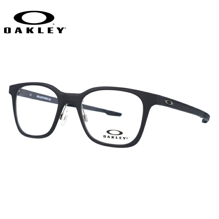 【キッズ・ジュニア用】オークリー 眼鏡 フレーム OAKLEY メガネ MILESTONE XS マイルストーンXS OY8004-0147 47 レギュラーフィット（調整可能ノーズパッド） ウェリントン型 子供 ユース 度付き 度なし 伊達 ダテ めがね 老眼鏡 ラッピング無料