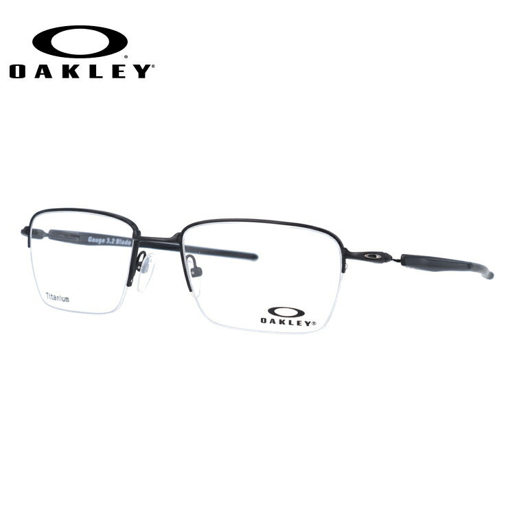 オークリー 眼鏡 フレーム OAKLEY メガネ GAUGE 3.2 BLADE ガレージ3.2ブレード OX5128-0152 52 レギュラーフィット（調整可能ノーズパッド） スクエア型 メンズ レディース 度付き 度なし 伊達 ダテ めがね 老眼鏡 サングラス ラッピング無料