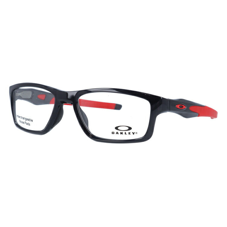 オークリー 眼鏡 フレーム OAKLEY メガネ CROSSLINK MNP クロスリンクMNP OX8090-0353 53 TrueBridge（4種ノーズパッド付） スクエア型 スポーツ メンズ レディース 度付き 度なし 伊達 ダテ めがね 老眼鏡 サングラス ラッピング無料