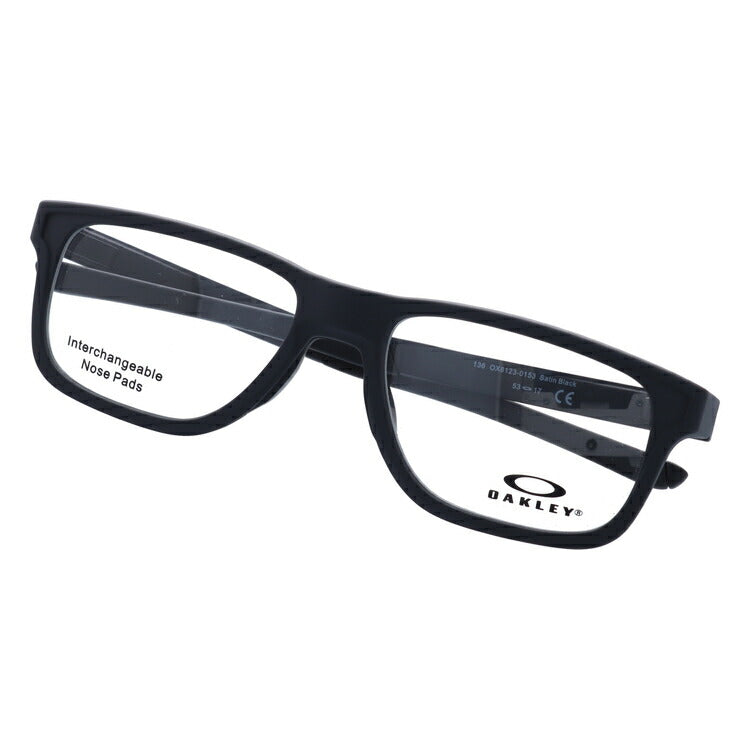 オークリー 眼鏡 フレーム OAKLEY メガネ SUNDER サンダー OX8123-0153 53 TrueBridge（4種ノーズパッド付） スクエア型 スポーツ メンズ レディース 度付き 度なし 伊達 ダテ めがね 老眼鏡 サングラス ラッピング無料