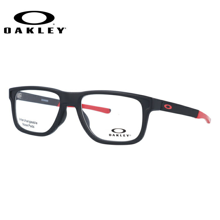 オークリー 眼鏡 フレーム OAKLEY メガネ SUNDER サンダー OX8123-0353 53 TrueBridge（4種ノーズパッド付） スクエア型 スポーツ メンズ レディース 度付き 度なし 伊達 ダテ めがね 老眼鏡 サングラス ラッピング無料