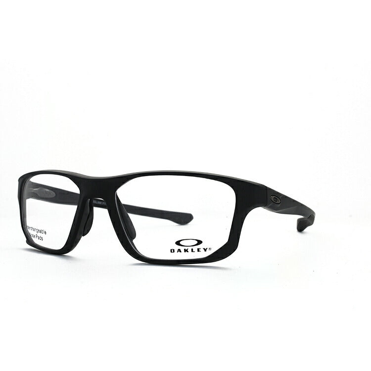 オークリー 眼鏡 フレーム OAKLEY メガネ CROSSLINK FIT クロスリンクフィット OX8136M-0155 55 レギュラーフィット スクエア型 スポーツ メンズ レディース 度付き 度なし 伊達 ダテ めがね 老眼鏡 サングラス ラッピング無料