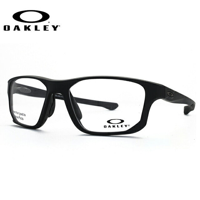オークリー 眼鏡 フレーム OAKLEY メガネ CROSSLINK FIT クロスリンクフィット OX8136M-0155 55 レギュラーフィット スクエア型 スポーツ メンズ レディース 度付き 度なし 伊達 ダテ めがね 老眼鏡 サングラス ラッピング無料