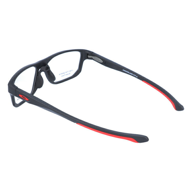 オークリー 眼鏡 フレーム OAKLEY メガネ CROSSLINK FIT クロスリンクフィット OX8142-0456 56 アジアンフィット スクエア型 スポーツ メンズ レディース 度付き 度なし 伊達 ダテ めがね 老眼鏡 サングラス ラッピング無料