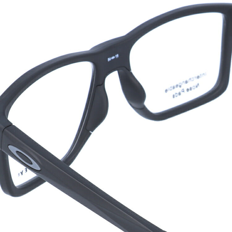 オークリー 眼鏡 フレーム OAKLEY メガネ CHAMFER SQUARED シャンファースクエア OX8143-0154 54 TrueBridge（4種ノーズパッド付） スクエア型 スポーツ メンズ レディース 度付き 度なし 伊達 ダテ めがね 老眼鏡 サングラス ラッピング無料