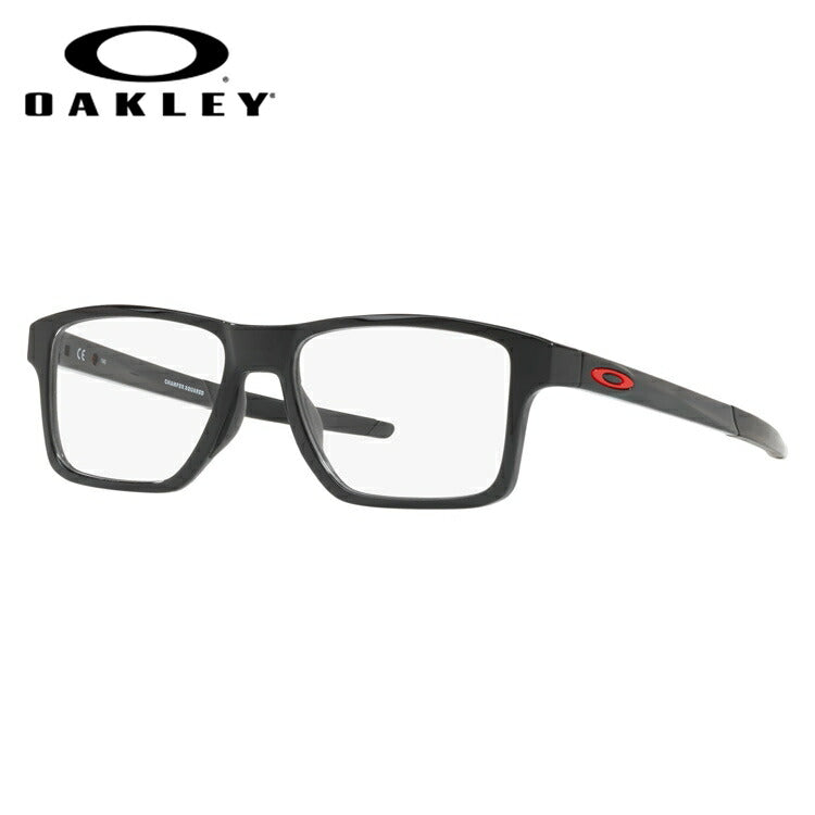 オークリー 眼鏡 フレーム OAKLEY メガネ CHAMFER SQUARED シャンファースクエア OX8143-0352 52 TrueBridge（4種ノーズパッド付） スクエア型 スポーツ メンズ レディース 度付き 度なし 伊達 ダテ めがね 老眼鏡 サングラス ラッピング無料