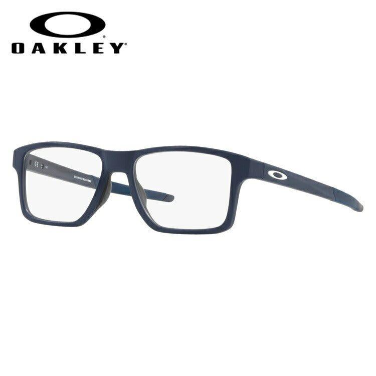 オークリー 眼鏡 フレーム OAKLEY メガネ CHAMFER SQUARED シャンファースクエア OX8143-0454 54 TrueBridge（4種ノーズパッド付） スクエア型 スポーツ メンズ レディース 度付き 度なし 伊達 ダテ めがね 老眼鏡 サングラス ラッピング無料