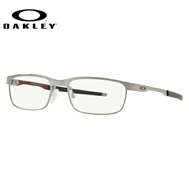 オークリー 眼鏡 フレーム OAKLEY メガネ STEEL PLATE スチールプレート OX3222-0754 54 レギュラーフィット（調整可能ノーズパッド） スクエア型 メンズ レディース 度付き 度なし 伊達 ダテ めがね 老眼鏡 サングラス ラッピング無料